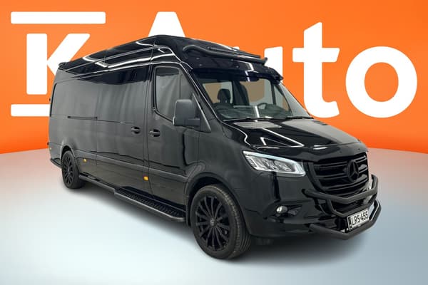 Mercedes-Benz Sprinter 319CDI RWD-3,5/43K pitkä A3 A | 2+3 B-kortti | Mahdollisuus muuttaa kevytkuorma-autoksi |
