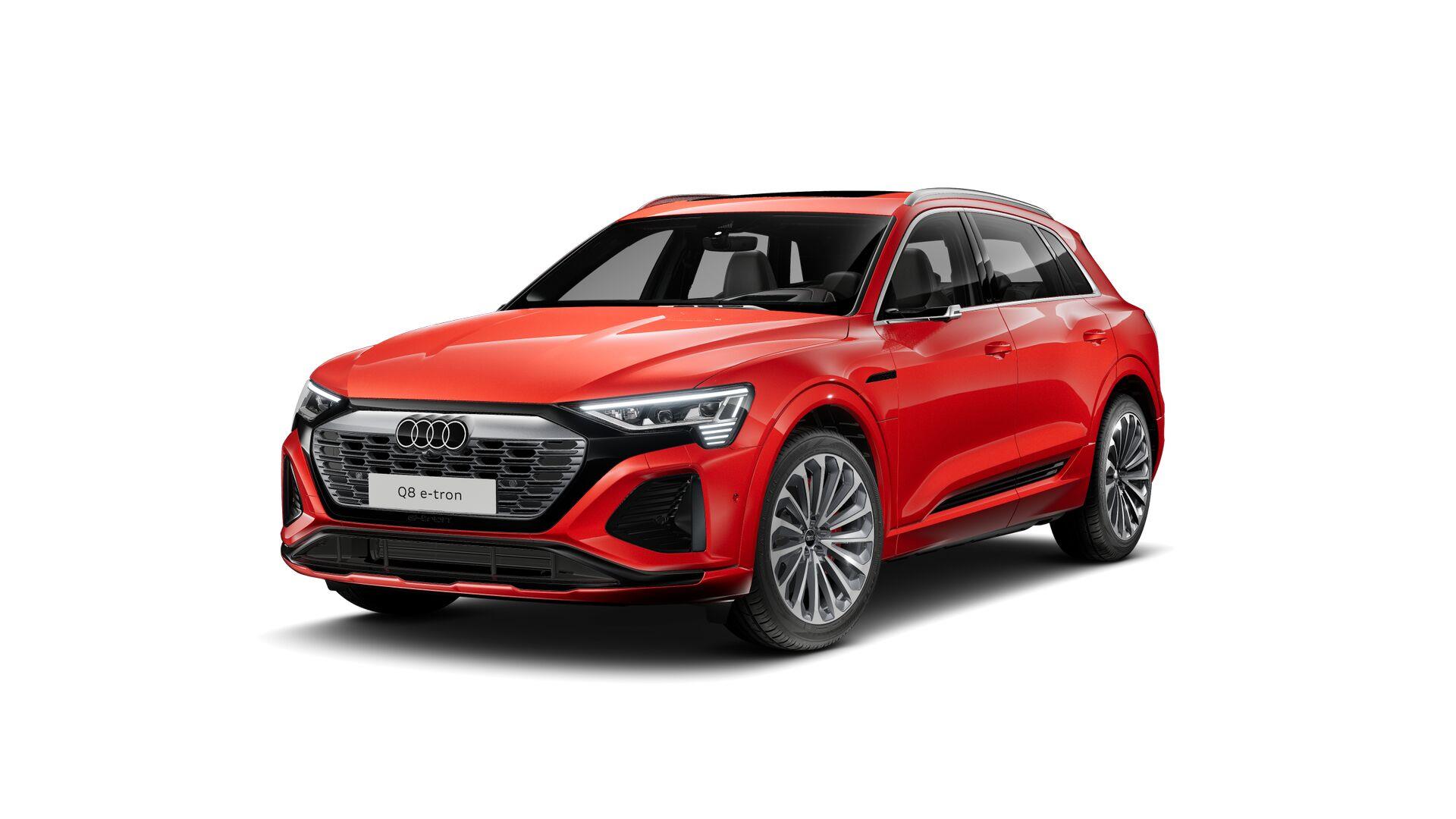 Audi Q8 e-tron 55 e-tron quattro S line | Ennakkomyynnissä | Audi jatkotakuu 100tkm / 5-vuotta | Audi approved+ |