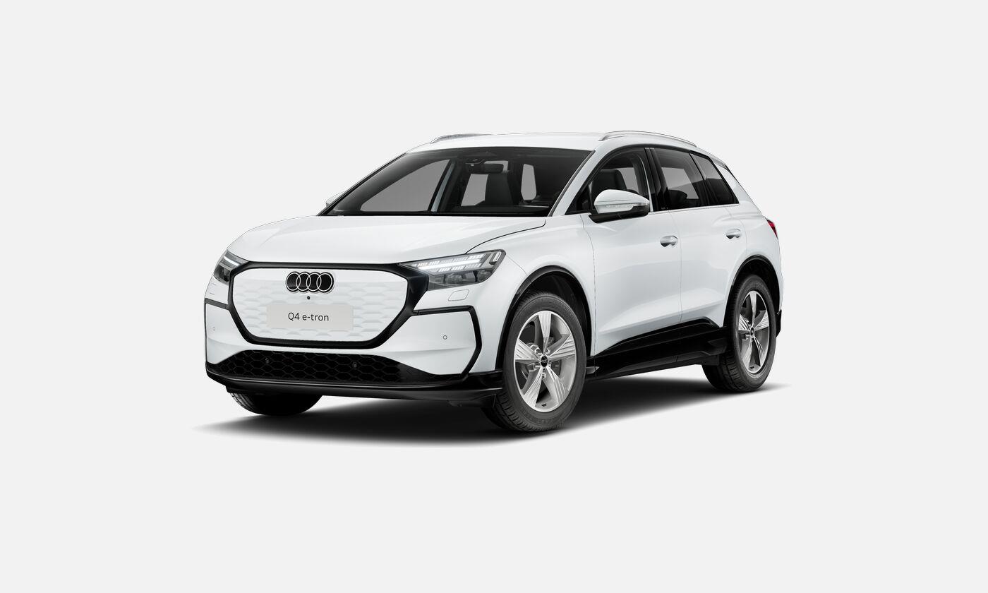 Audi Q4 e-tron e-tron quattro performance | Jäätikönvalkoinen | Tämä auto tulee loppuvuoden toimitukseen! |