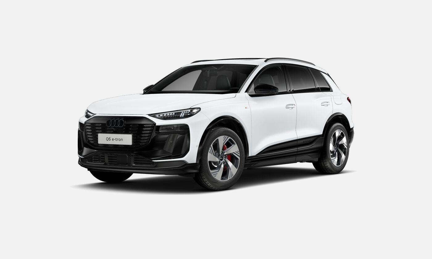 Audi Q6 e-tron e-tron quattro S line Plus I Musta optiikka I Panoraama I Metalliväri