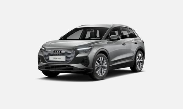 Audi Q4 e-tron 45 e-tron quattro Taifun harmaa I Vetokoukku I Urheiluistuimet I Akun esilämmitys I 0.99% korko