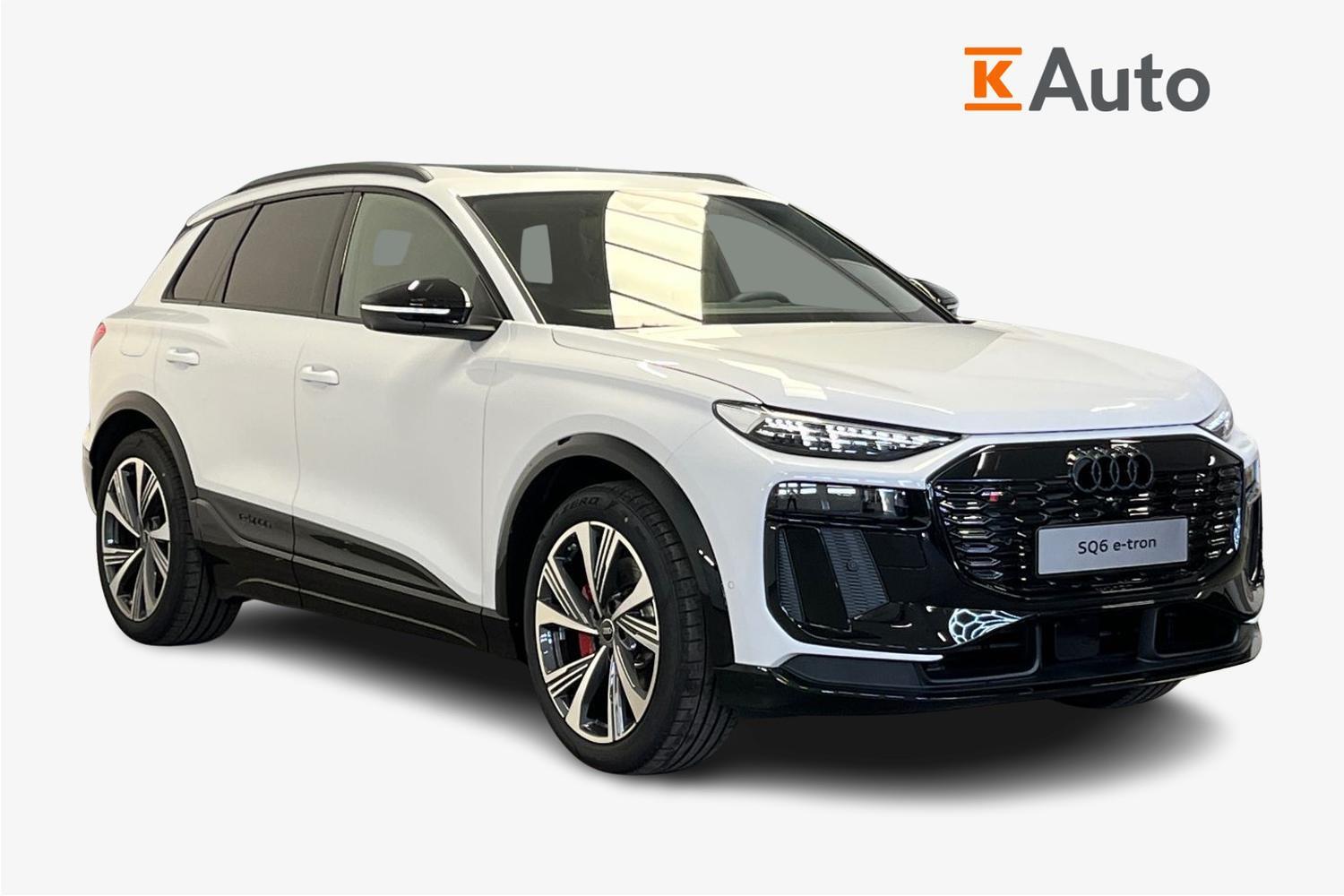 Audi SQ6 e-tron e-tron quattro Panoraamakatto I Hierovat etuistuimet I B&O I HUD I Ilmajousitus