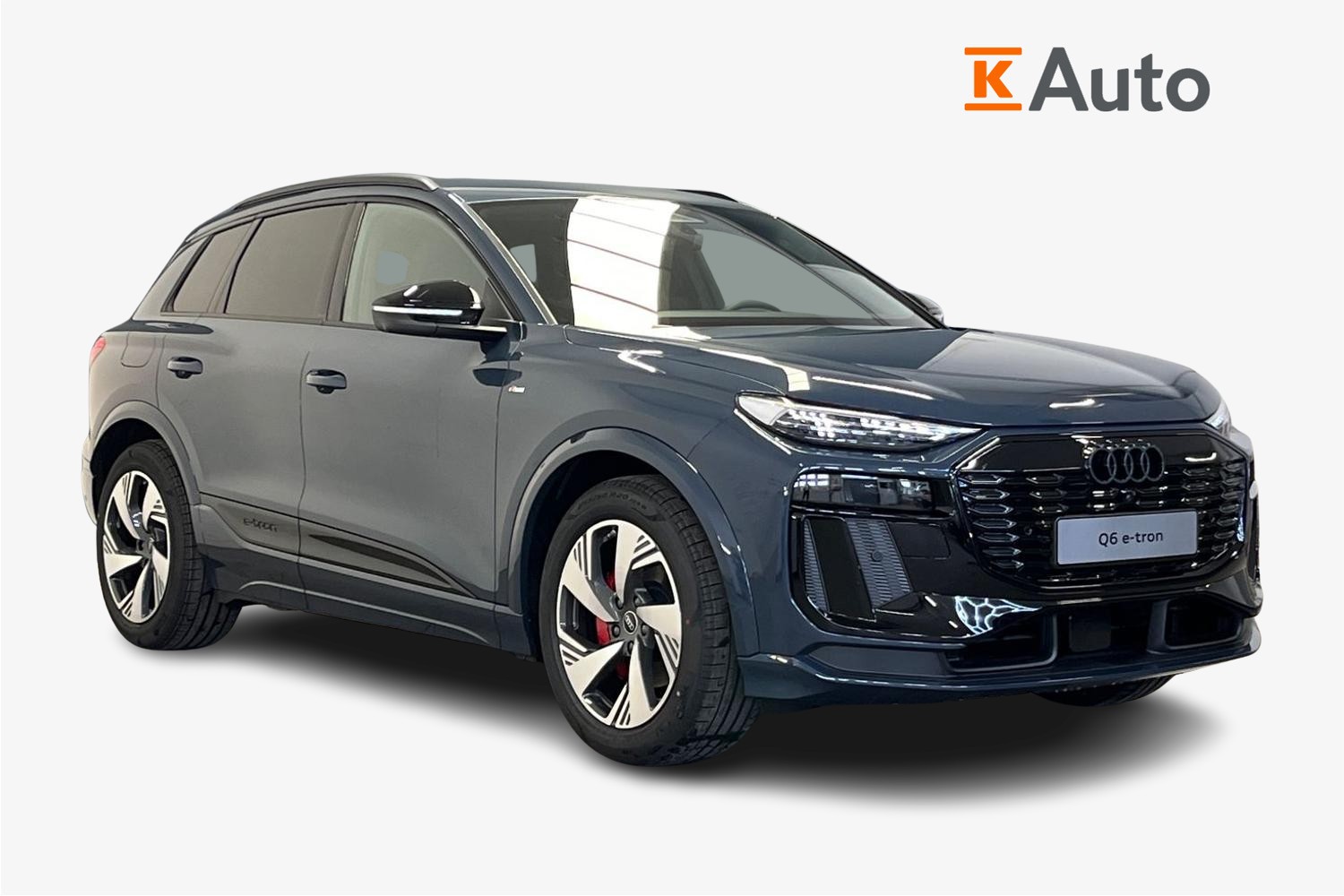 Audi Q6 e-tron quattro S line Plus B&O I HUD I Apukuljettajan näyttö I Musta Optiikka Pro I Ilmajousitus