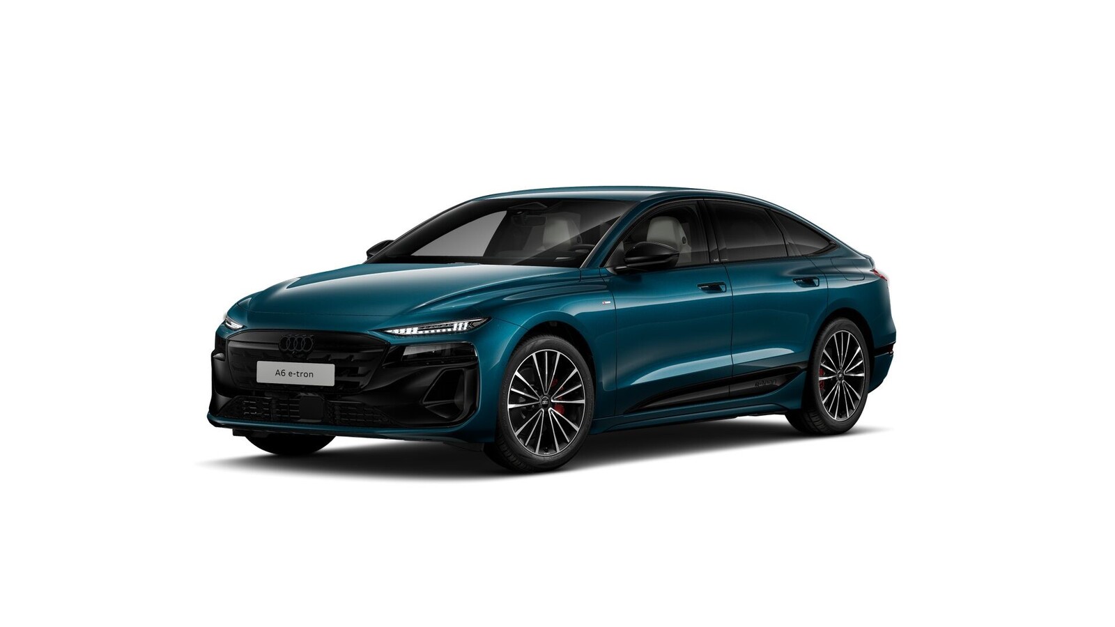 Audi A6 e-tron Sportback S line sisä- ja ulkopaketit I Vaaleat nahat I Musta optiikka I Comfort varustepaketti
