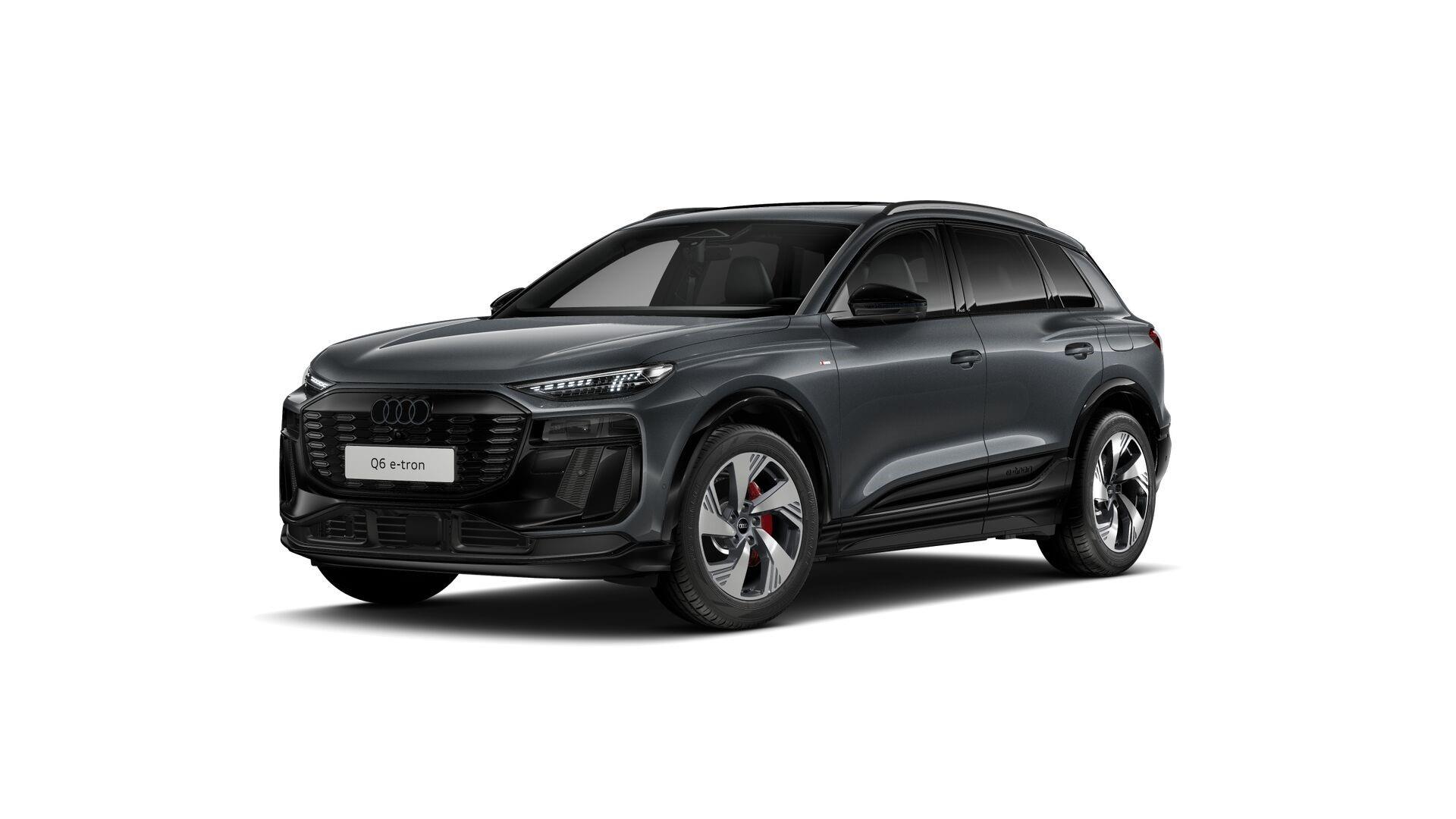 Audi Q6 e-tron e-tron quattro S line Panoraamakattoluukku I Musta optiikka Pro I Ilmajousitus I Kojelautakamera