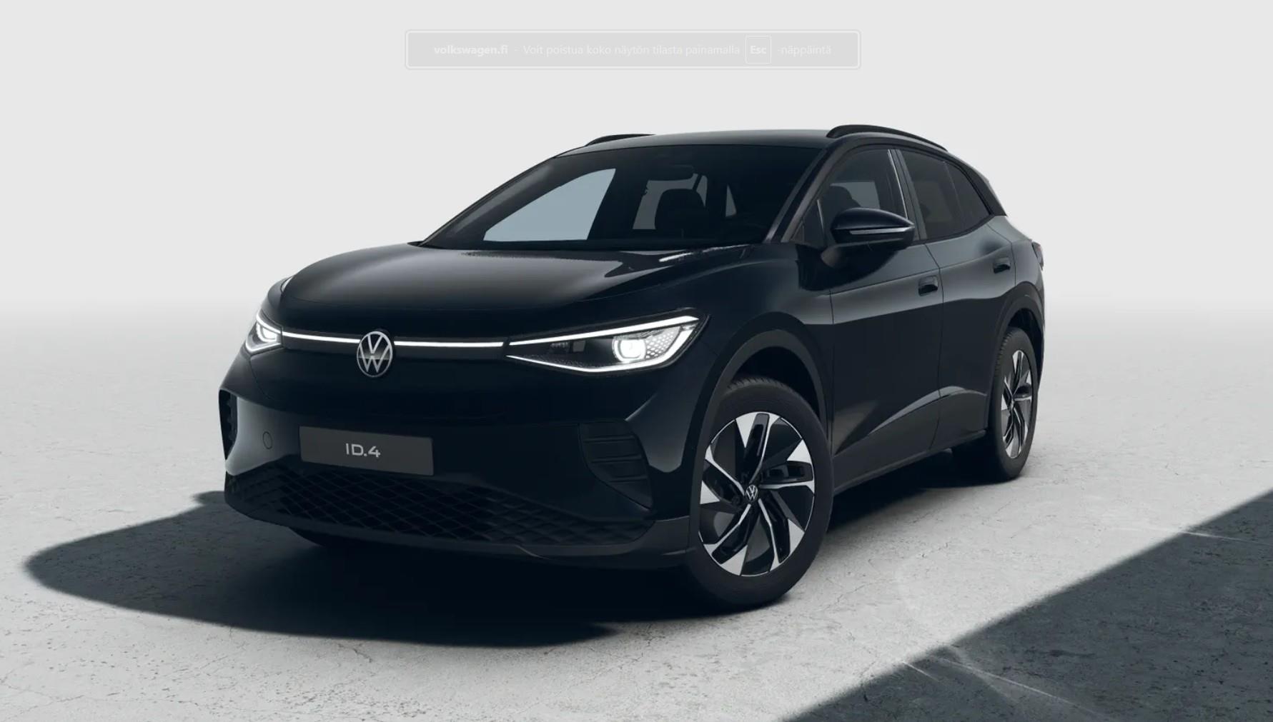 Volkswagen ID.4 Pro 4MOTION Elegance Business 220 kW, akku 77 kWh | Takuu 5 v / 100 000 km | Korko 1,49% + kulut