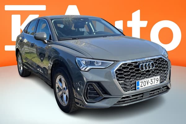 Audi Q3 Sportback Progress 45 TFSI e 180 kW S tronic | Sis.ALV | Merkkihuollot | Urheiluistuimet | Koukku |