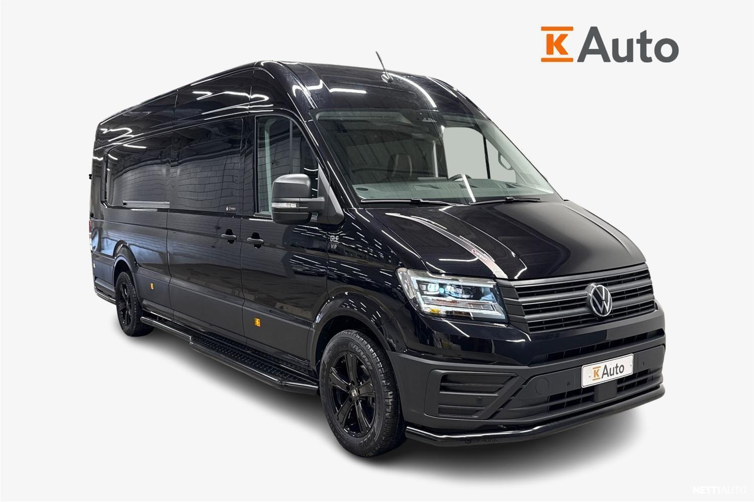 Volkswagen Crafter 2,0 TDI 130kW 4Motion 8at 4490L XXL 2+3 M-A | Carsport varustelulla heti toimitukseen!