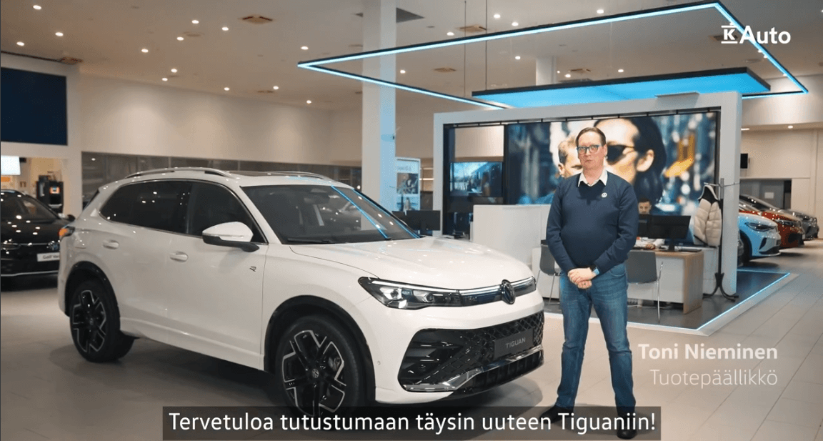 Volkswagen Tiguan videoesittelyn kuva