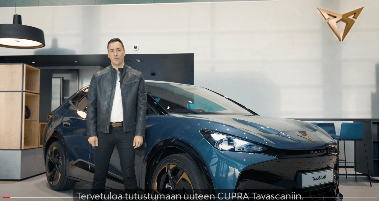 CUPRA Tavascan esittelyvideon kuva