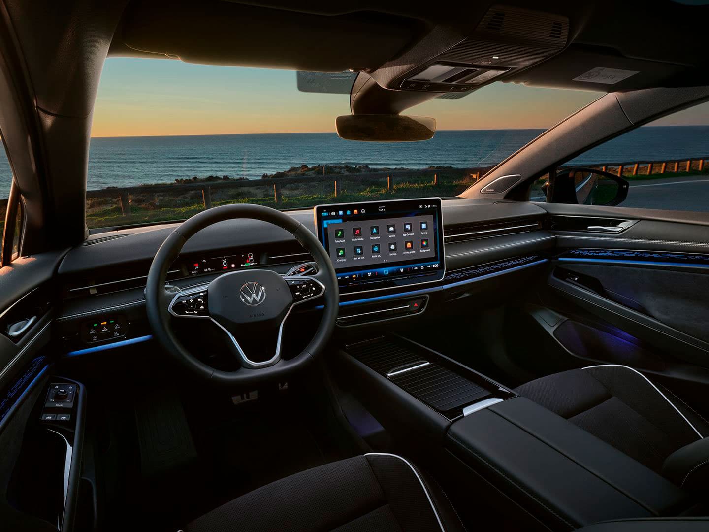 Volkswagen ID.7 Tourerin ohjaamo