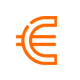 ikoni €-merkki icon